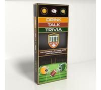 Drink, Talk, Trivia | The Football Party Game | 2+ Players | Tailgate Games | Family Games | Stocking Stuffers | Birthday Gift |