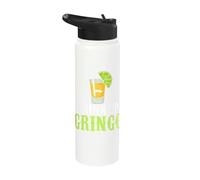 Drink up Gringo Funny Cinco de Mayo Stainless Steel Insulated Water Bottle