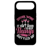 Drink Wine It isn´t good to keep Things bottled up Case for iPhone Air
