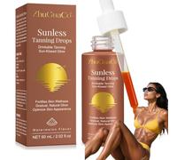 Drinkable Tanning Drops, 2025 New Tanning Drops Drink : Sunless Self-Tan to Enhance Natural Tone, Boost Melanin without The Sun Damage, All Skin Types, 60ml
