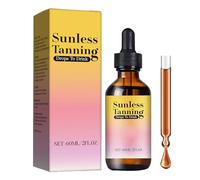 Drinkable Tanning Drops - No Sun Exposure Rrequired, Sunless Tanning Drops, Naturally Boost Melanin, Enhancing Your Natural Skin Tone for A Genuine, Sun-Kissed Glow, 60ml (1PC)