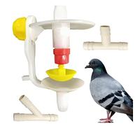 Drinker for Bird Cage, Maintenance Free Automatic Drinker for Pets, Water Dispenser for Pigeons | for Parrots Inseparable Parakeets Conure Cockatiels Canaries
