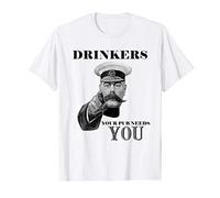 Drinkers Your Pub Needs You Kitchener Poster Funny Lockdown T-Shirt