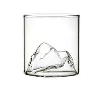 Drinking 200/300ml Whiskey Glasses Unique Exquisite Workmanship Mount Fuji Craft Premium Fashion Drinking Glass for Scotch Lovers Water Mug Glasses