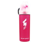 Drinking and Misting Water Bottle - Spray Water Bottle BPA Free, Unique Mist Lock Design, Portable Leak-Proof Spray Cup for Cycling Fitness Camping Hiking Outdoors Sports (Rose Red, 500ml)