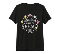 Drinking Around The World Premium T-Shirt