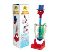 Drinking Bird - Magic Drinking Bird Perpetual Motion Creative Non Stop Liquid Drinking Lucky Bird Funny Duck Drink Water Desk Toy (Blue)