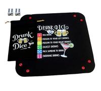 Drinking Board Games for Adults | Bachelorette Activity,Drinking Dice Games - for Couples Friends Men Women Tailgate Bachelorette Bachelor Birthday Housewarming Camping Holiday Gathering Social Event