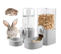 Drinking Bottle Rabbit, 2 Pieces Water Dispenser Rabbit 520 ml, Rabbit Drinking Bottle, Automatic Water Dispenser, Hamster Drinking Bottle, 1200 ml Feeder Rabbit Water Dispenser Small Animals
