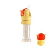 Drinking bottle sippy attachment, 2-in-1 leak-proof replacement drinking attachment, drinking bottle straw cover, for the park, school, nursery, travel, camping, picnic and girls