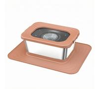 Drinking Bowl Dog Bowl Pet Water Bowl Pet Feeder Water Dispenser Control Disc And Built In Carbon Filtration In Stainless Steel Suitable For Homes High Traffic Pet Zones 10L, Pink