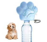 Drinking Bowl, Outdoor Portable Dogs Water Bowl Feeder, Dog Cat Pet Outdoor Walking Travelling Drinking Cup, Portable Pet Feeding Bowl, Easy to Carry, for Outdoor Activities (-Blue)