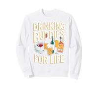 Drinking Buddies for Life Funny Beer Shirt Sweatshirt
