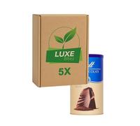 Drinking Chocolate Powder Tin - 300g - Compatible with Lindt By Luxe Bitez (Pack of 5)