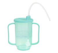 Drinking Cup for Elderly Bed Bound Adult Sippy Aid Feeding Disabled Patients Hospital Handles Water Independence Drift Food Care Feeders Convalescent Cups Assistive Devices