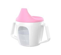 Drinking Cup - Spill-proof Training Tumbler | Drip-Free Nipples Portable Hydration Bottle, Gripper Learning Cup Easy Hold Feeder for Baby Boys Girls One-the-Go