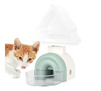 Drinking Fountain for Pets - Puppy Drinking Machine - 520 ml Automatic Pine Shape Drinking Fountain with Hanger for Cats, Rabbits, Ferrets and Hedgehogs
