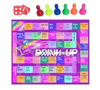 Drinking Games - 12.6x8.66x0.39 Inches Drink Dice Games for Adults, Simple Rules with Travel Friendly Design, Party Activities for Gatherings, Date Night, Birthday, Holiday and Camping