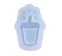 Drinking Glasses Silicone Molds Quicksands Coffee Milk Teas Ice Cream Shaker for Resin Jewelry Making Keychain