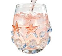 Drinking Glasses Stemless Lead-Proof Decoration Coastal Cup