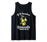 Drinking Italy Vacay Lemon Lover Drinker Involves Limoncello Tank Top