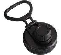 (Drinking Lid With Handle) Replacement Water Bottle Caps, Wide Mouth Water Bottle Lid, Leak-proof Replacement Lid, Leak-proof Water Bottle Caps, Large Non-Slip Ring Handle,