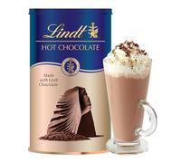 Drinking Lindt Hot Chocolate Gift 300g - Make Your Own Delicious Hot Chocolate Sip. Chocolate Gift for Food Hamper, Christmas Stocking Fillers, Birthday Gifts for Mum, Womens Gifts with Topline Card.