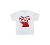 Drinking Santa T-Shirt Coca-Cola White XXL