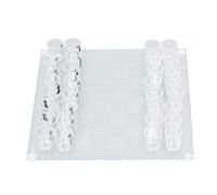 Drinking Shot Glass Chess Set, Shot Glass Reusable Fun Drinking Chess Game for Promotions for Parties