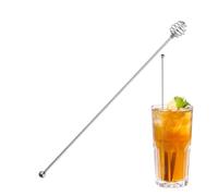 Drinking Stirring Rod - Stainless Steel Swizzle Sticks, Reusable Drink Mixer, Elegant Bar Stirring Tools for Tea, Alcohol, Coffee, Smoothies, Cafe, Home Cocktail Parties, Mixing