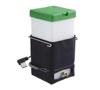 Drinking Trough for Small Animals - Large, Leak-Proof 1 Litre Water Bottle with Drip-Free Brass Nozzle, Accessories for Outdoor Pet Grooming, Portable Drinking Dispenser for Hamsters, Guinea Pigs