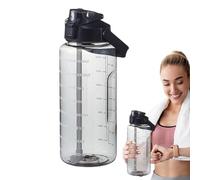 Drinking Water Bottles For Travel - 11x29cm Leakproof Reusable Water Bottle With Carry Strap, Lightweight Portable Hydration Bottle For Outdoor Sports Camping Hiking, Gym Office Use