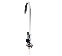Drinking Water Filter Faucet Tap, Stainless Steel Kitchen Sink Purifier Faucet, Swan Neck Modern European Style Swivel Spout Filter Tap, Fits All Water Filter Systems RO Systems