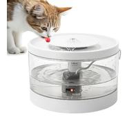 Drinking Water Fountain For Cats - Silent And Anti-Leak Filtration Dispenser | Indoor Automatic Kitten Drinking Fountain For Cats | Dogs, Kittens, Puppies, Indoors, Living Room, Floor,