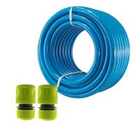 Drinking Water Hose Pipe with 2 CONNECTORS CARAVANS MOTORHOMES All Lengths - 1m to 60 metres - 1/2 (2)