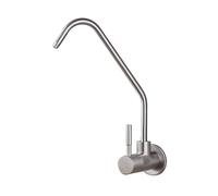 Drinking Water Tap Water Filter Tap Wall Mounted Faucet Kitchen Sink Faucet Stainless Steel 1/4,235Mm