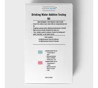 Drinking Water Test Kit for Chlorine & Fluoride - High-Sensitivity Tap Water Testing Kit for Additives, Accurate Home Water Quality Analysis - Multi Test Kit (2-Pack)