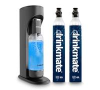 Drinkmate OmniFizz Sparkling Beverage Maker, Matte Black