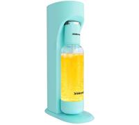 Drinkmate OmniFizz Sparkling Beverage Maker, Arctic Blue | Carbonates Any Drink with Push-Button Simplicity, Comes With 1L Bottle
