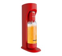 DrinkMate Sparkling Water and Soda Maker, Carbonates Any Drink, Without CO2 Cylinder, Royal Red