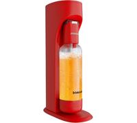 DrinkMate Sparkling Water and Soda Maker, Carbonates Any Drink, Without CO2 Cylinder, Royal Red