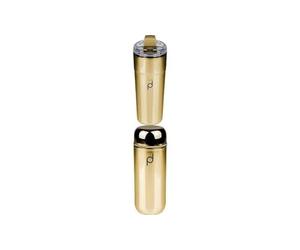 DrinkPod Stainless Steel Reusable Coffee Tumbler, 500ml, Metallic Gold Flask, Stainless Steel, Gold, 200ml
