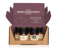 Drinks by the Dram Bourbon & American Whiskey Discovery Set - 5 x 3cl Drams of Whiskey from US Distilleries - Whisky Gift Set