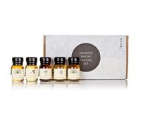 Drinks by the Dram Japanese Whisky Tasting Set - 5 x 3cl Drams of Japanese Whisky - Whisky Gift Set Featuring Malt Whisky from Nikka and Kaikyo Distilleries