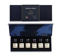 Drinks by the Dram Premium Islay Whisky Tasting Set - 6 x 3cl Drams of Scotch - Whisky Gift Set with Peated Whisky Distilled in Scotland