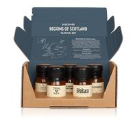 Drinks by the Dram Regions of Scotland Whisky Discovery Set - 5 x 3cl Drams of Scotch - Whisky Gift Set with Speyside and Single Malt Spirits