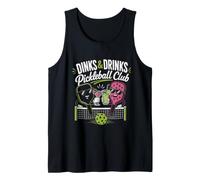 Drinks & DINKS Pickleball Club Tank Top