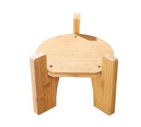 Drinks Dispenser Stand for Round Drinks Dispenser, Diameter 17/19.5 cm, Stable Stand, Wooden Water Jug Holder, for Comfortable Pouring and Pouring of Kilner Drink Dispensers