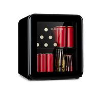 Drinks Fridge 48 L Minibar Beverage Cooler Mini Fridge Beer Bar Glass Door Retro