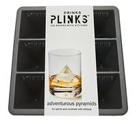 DRINKSPLINKS Pyramid Cube. Ideal as Bourbon, Scotch and Whiskey Ice Cube Molds. Novelty Ice For Cocktails. Fun Pyramid Mold.